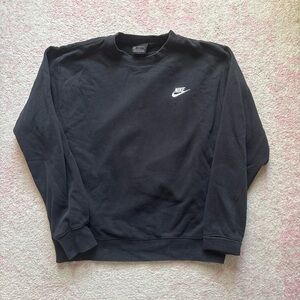 Black Nike crewneck